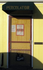 door of Percolator